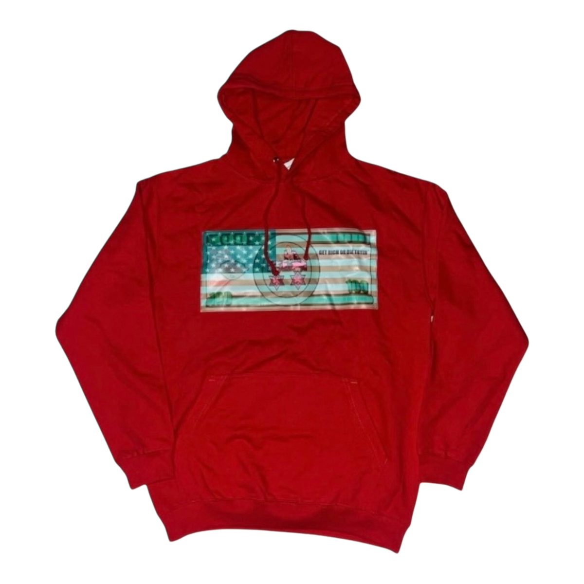$$ TRUCK HOODIE RED