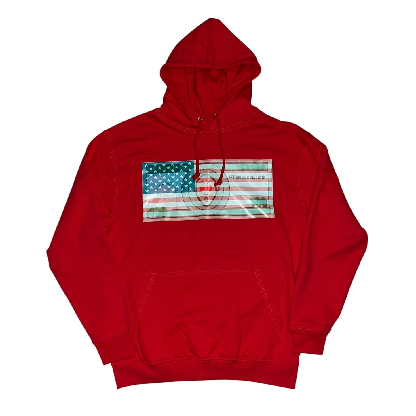$$ Hoodie Red